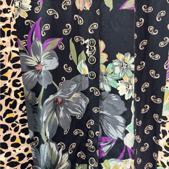 Johnny Was Jade 100% Silk Blouse - Size M - Like New - Picture 8 of 12